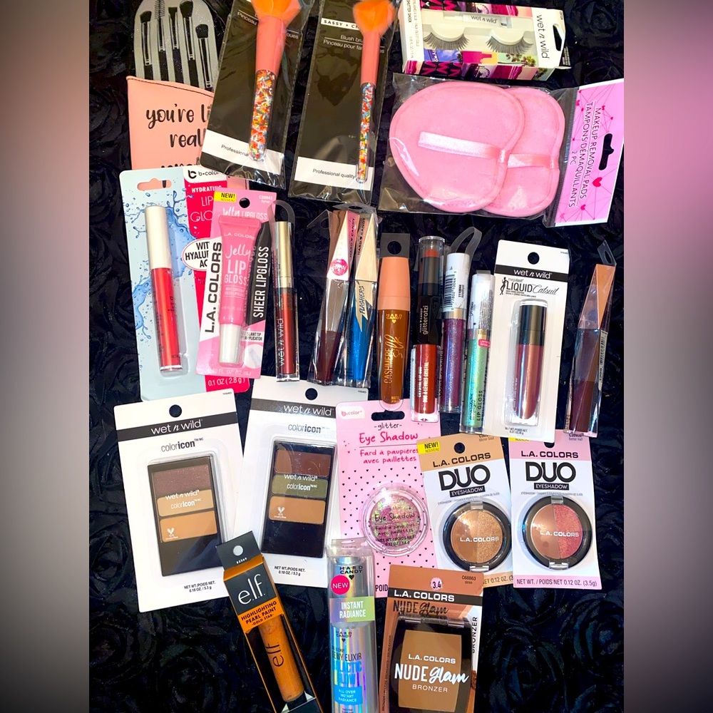 NEW Makeup Beauty BUNDLE Lot 24 pcs HALard Candy ~ Wet n Wild ~ La Colors ~